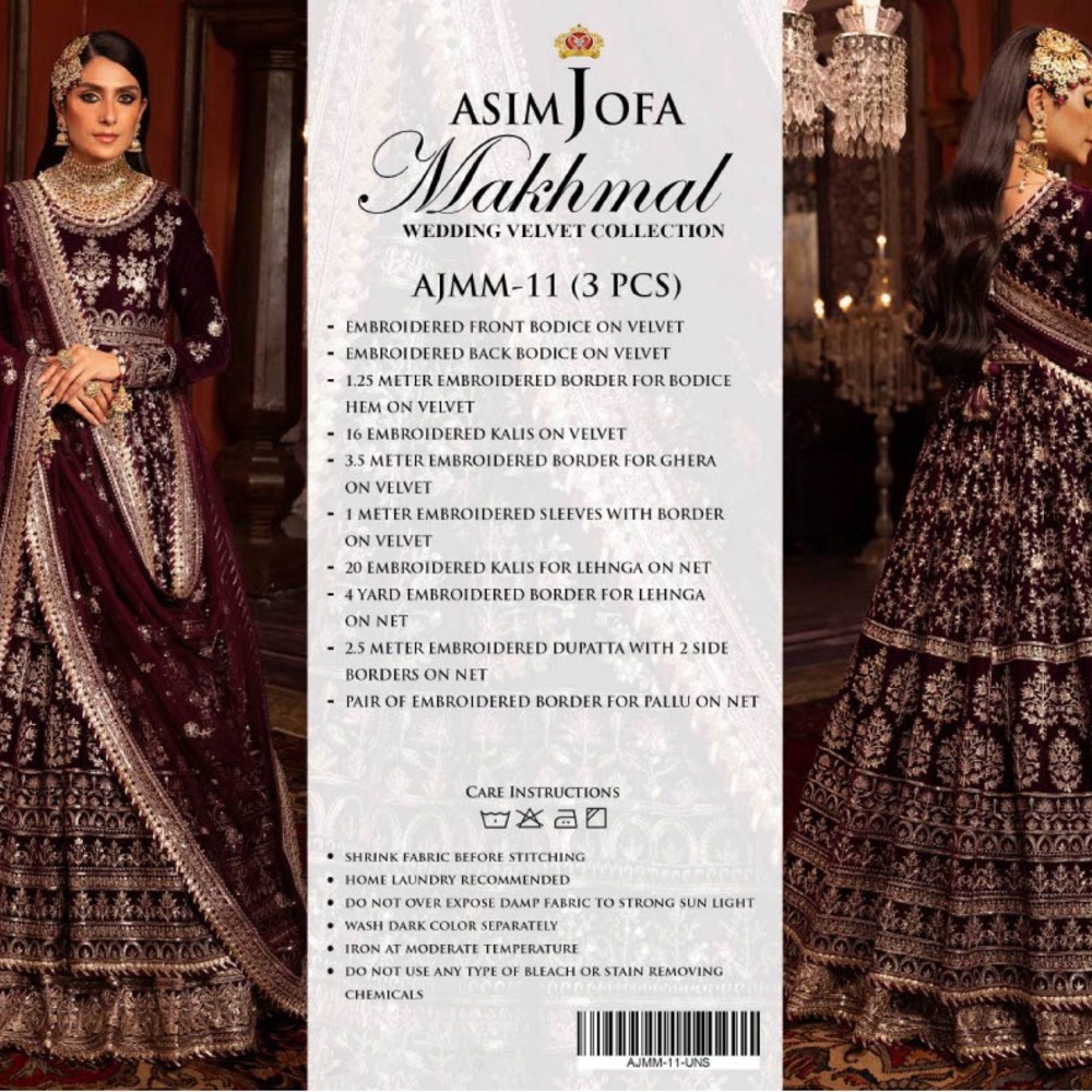 Asim Jofa Wedding Collection Suit